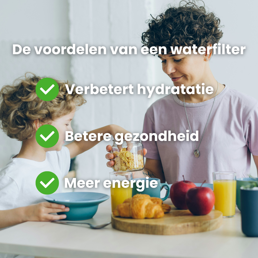 Zwaartekracht 10L waterfiltersysteem met PFAS-verwijderingsfilter