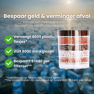 Zwaartekracht 10L waterfiltersysteem met PFAS-verwijderingsfilter